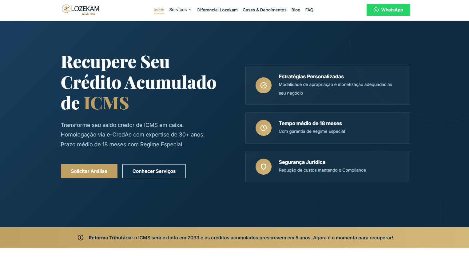 Site da Lozekam